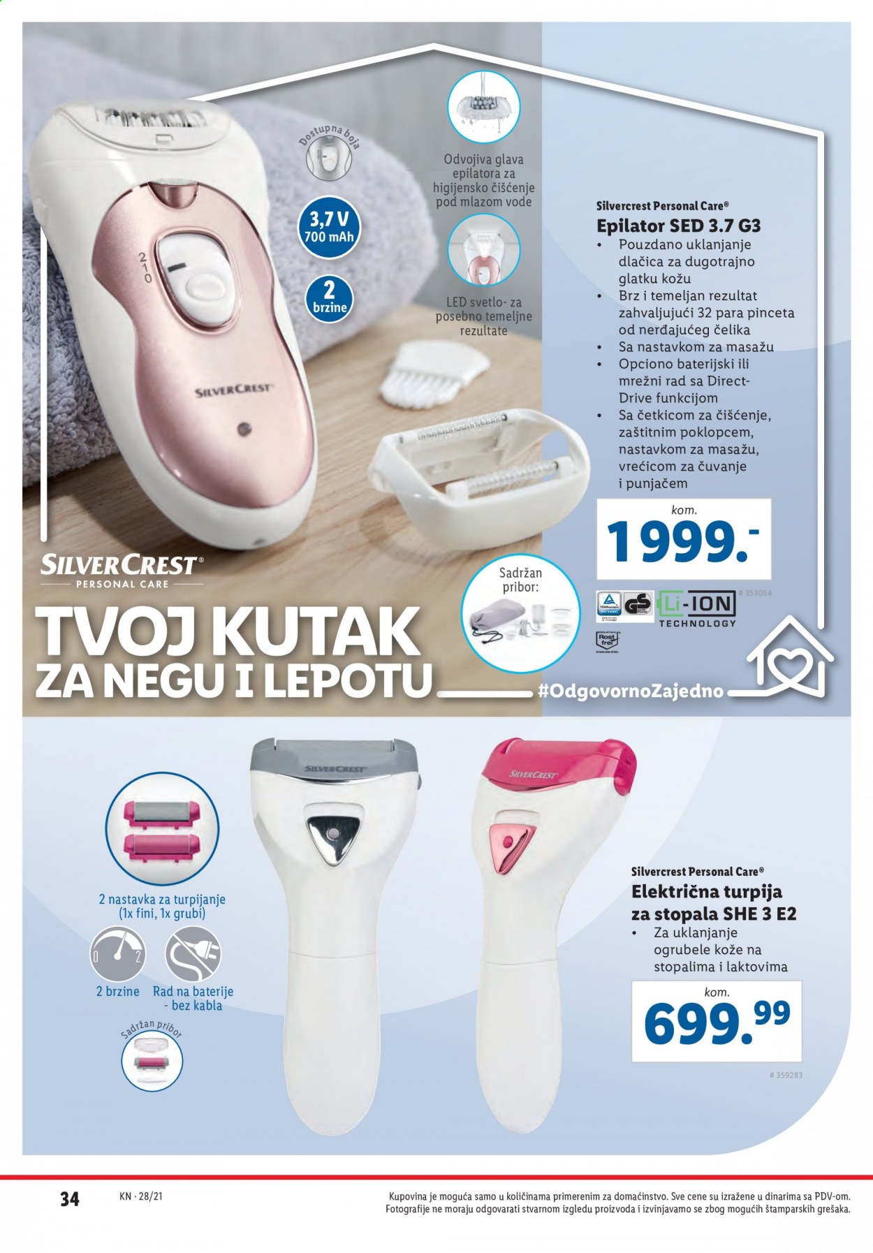 Lidl katalog - 15.07.2021 - 21.07.2021. Stranica 34