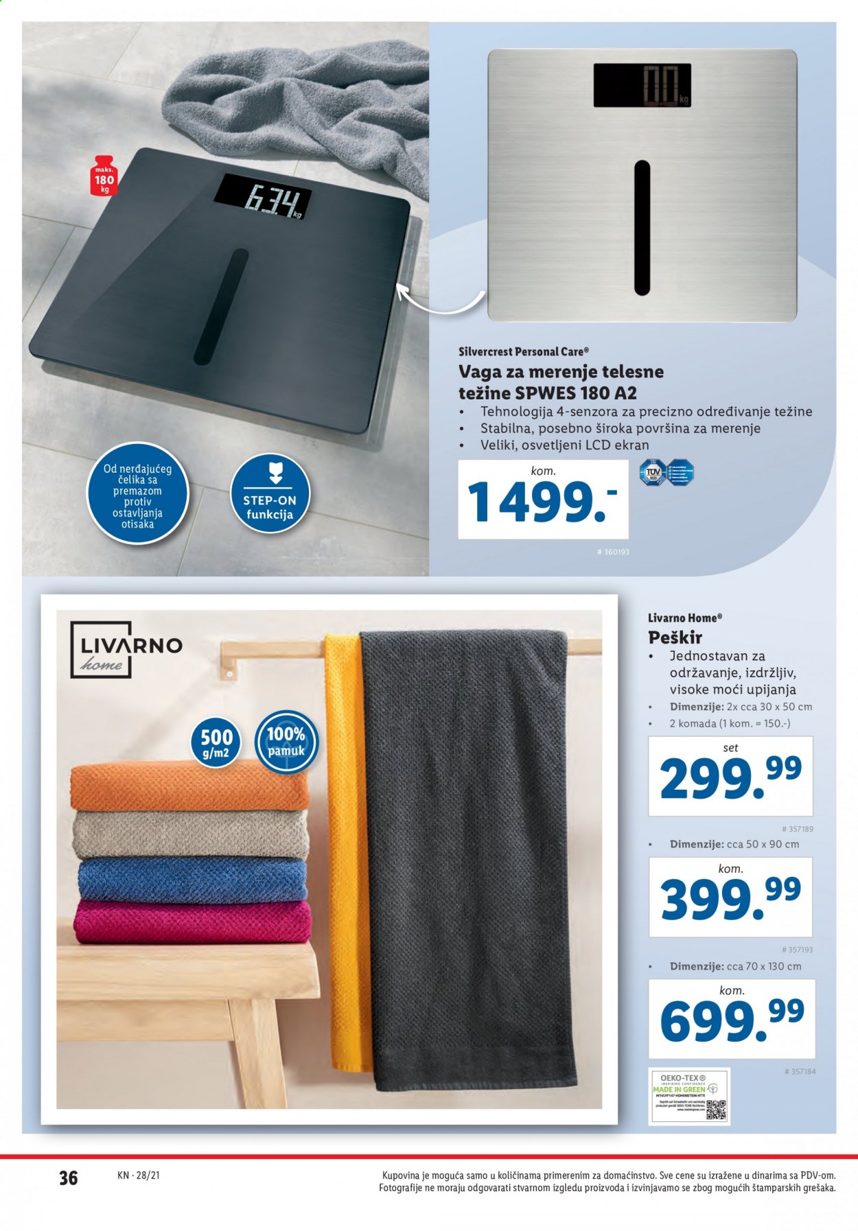 Lidl katalog - 15.07.2021 - 21.07.2021. Stranica 36