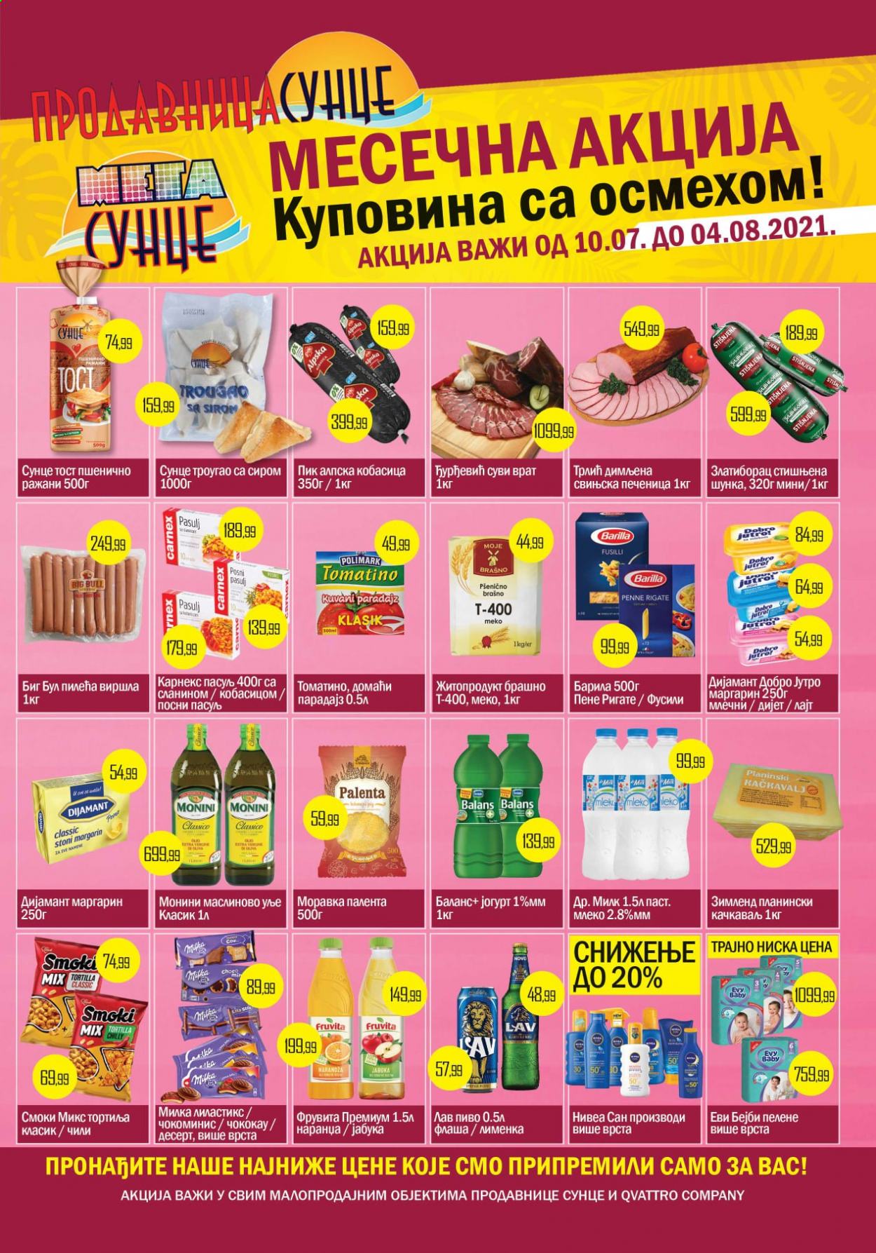Prodavnica Sunce katalog - 10.07.2021 - 04.08.2021. Stranica 1