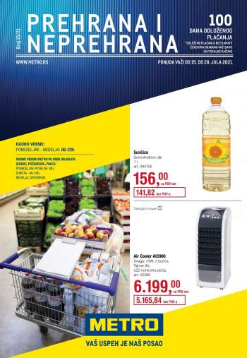 Metro katalog - 15.07.2021 - 28.07.2021.
