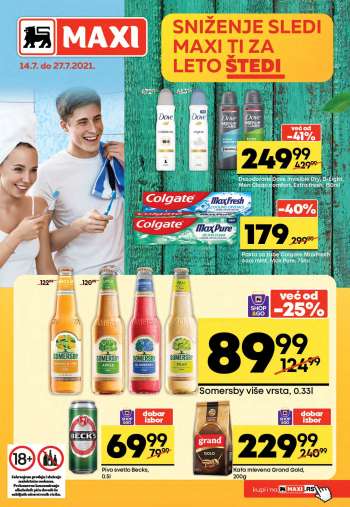 Maxi katalog - 14.07.2021 - 27.07.2021.