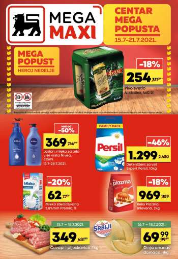 Mega Maxi katalog - 15.07.2021 - 21.07.2021.