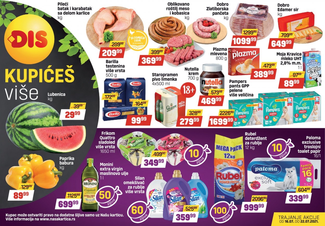 DIS katalog - 16.07.2021 - 22.07.2021. Stranica 1