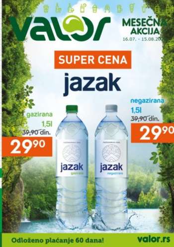 Valor katalog - 16.07.2021 - 15.08.2021.