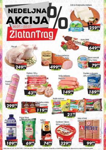 Zlatan Trag katalog - 16.07.2021 - 22.07.2021.