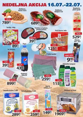 Spin Market katalog - 16.07.2021 - 22.07.2021.
