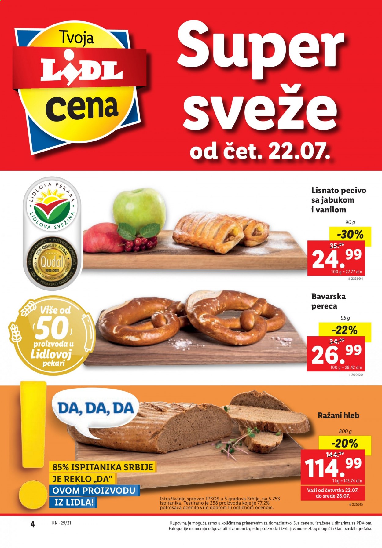 Lidl katalog - 22.07.2021 - 28.07.2021. Stranica 4