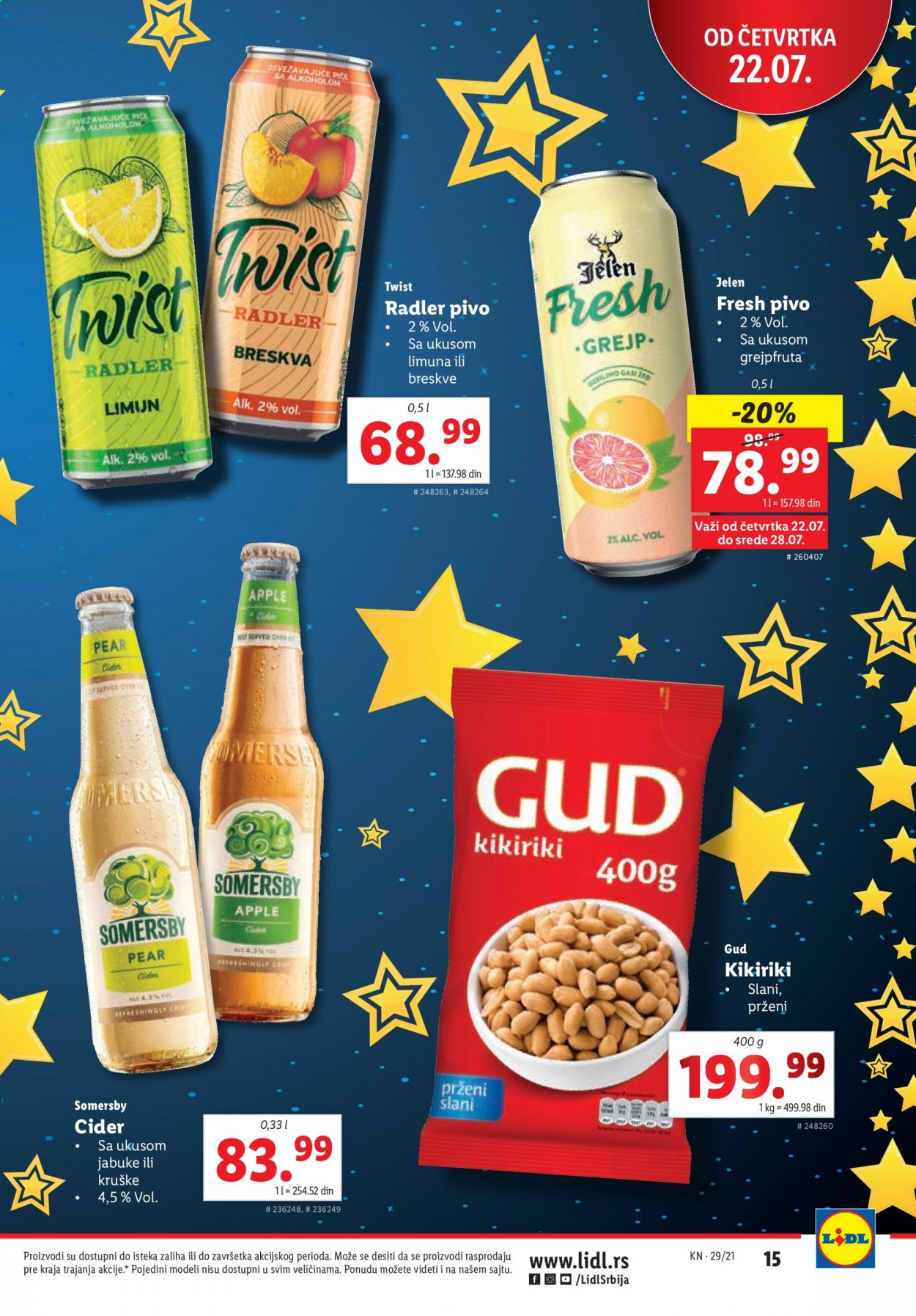 Lidl katalog - 22.07.2021 - 28.07.2021. Stranica 15