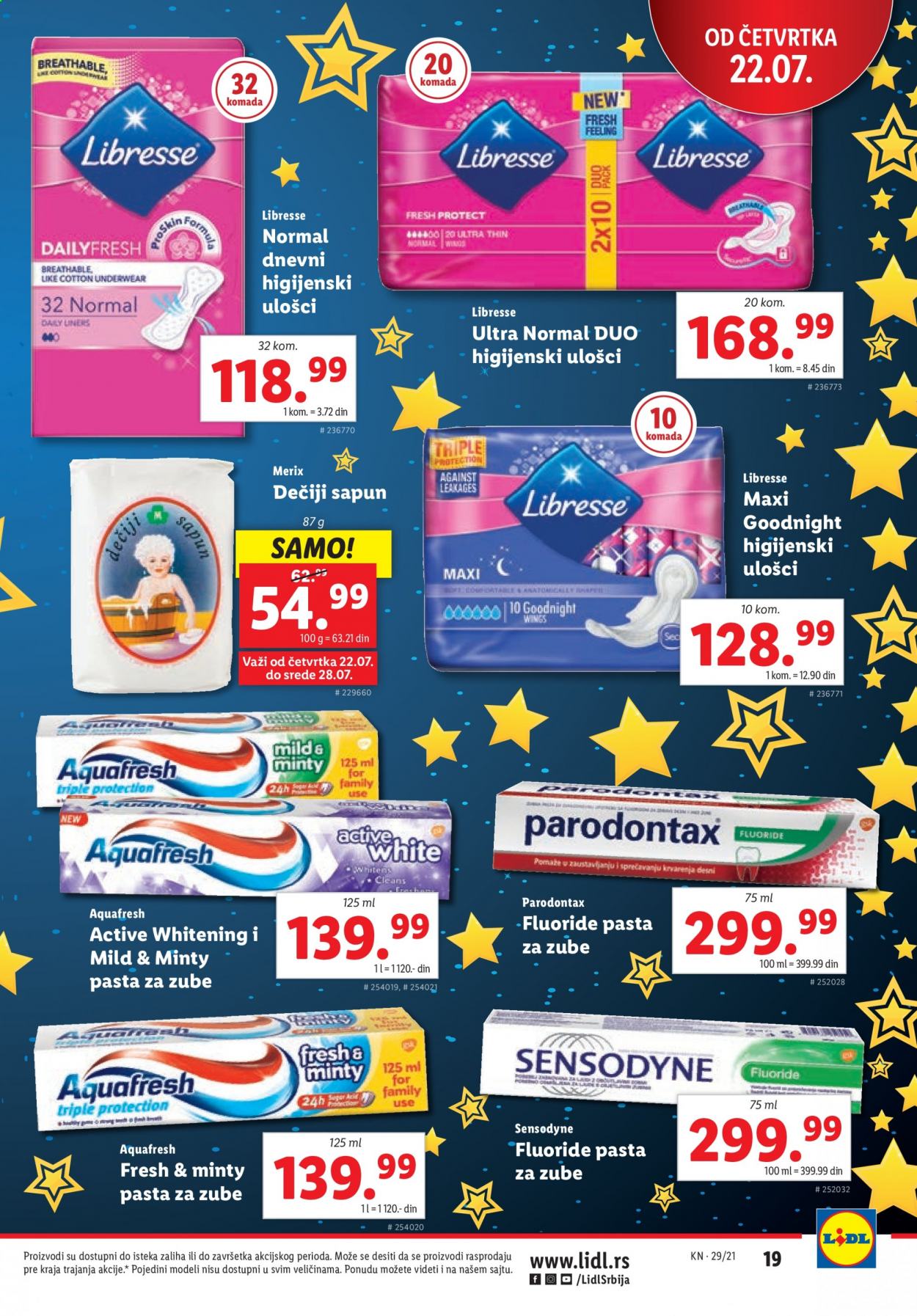 Lidl katalog - 22.07.2021 - 28.07.2021. Stranica 19