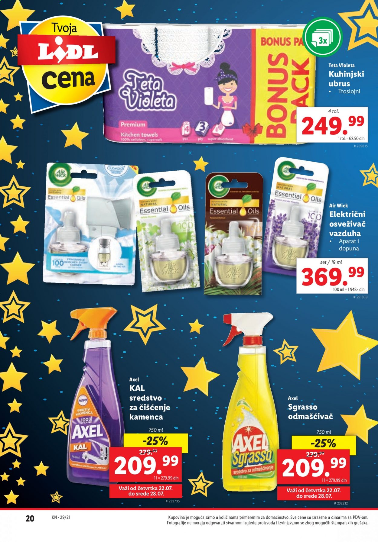 Lidl katalog - 22.07.2021 - 28.07.2021. Stranica 20