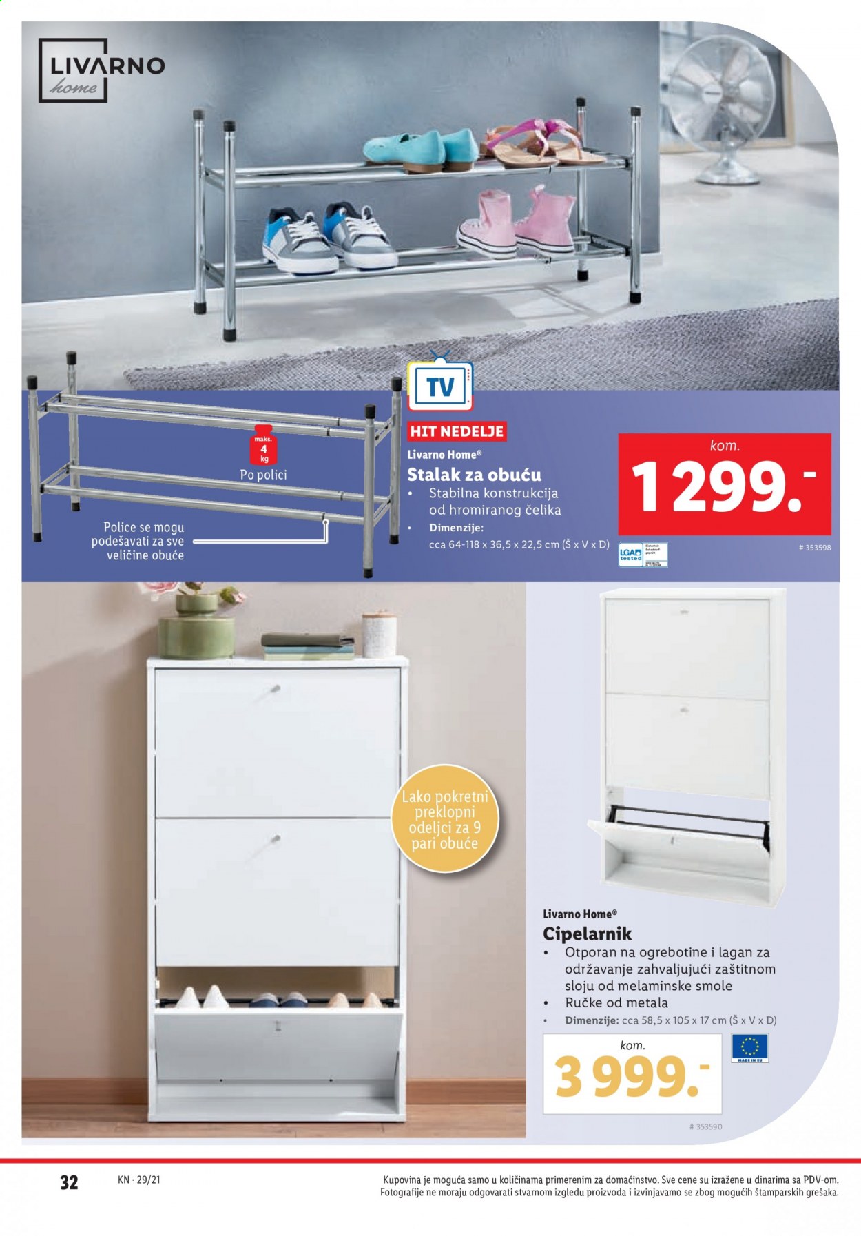 Lidl katalog - 22.07.2021 - 28.07.2021. Stranica 32