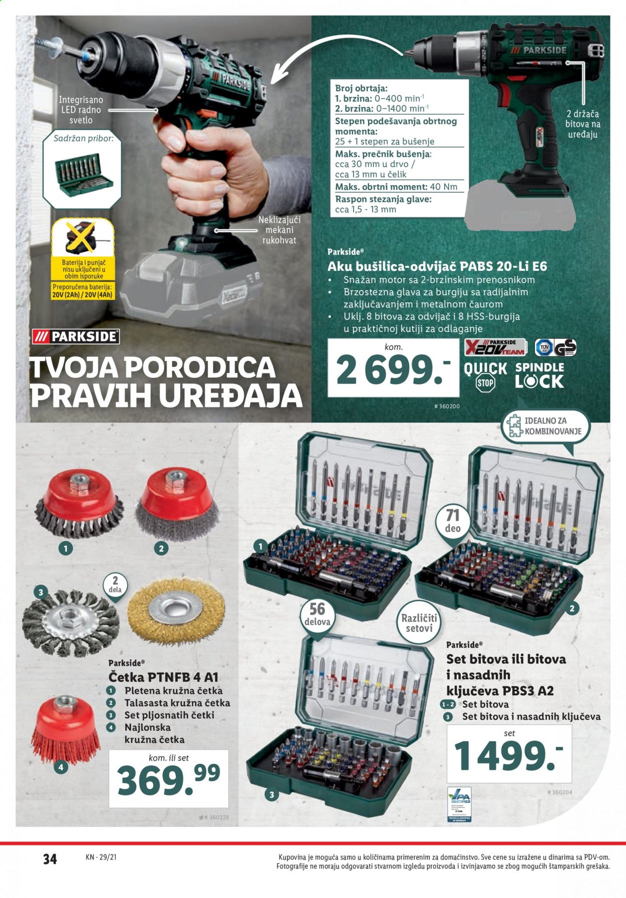 Lidl katalog - 22.07.2021 - 28.07.2021. Stranica 34