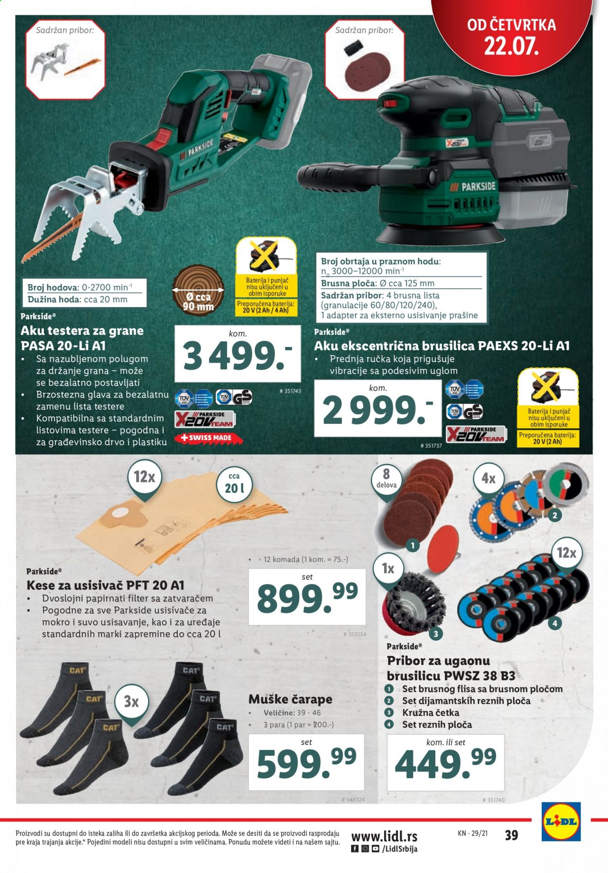Lidl katalog - 22.07.2021 - 28.07.2021. Stranica 39