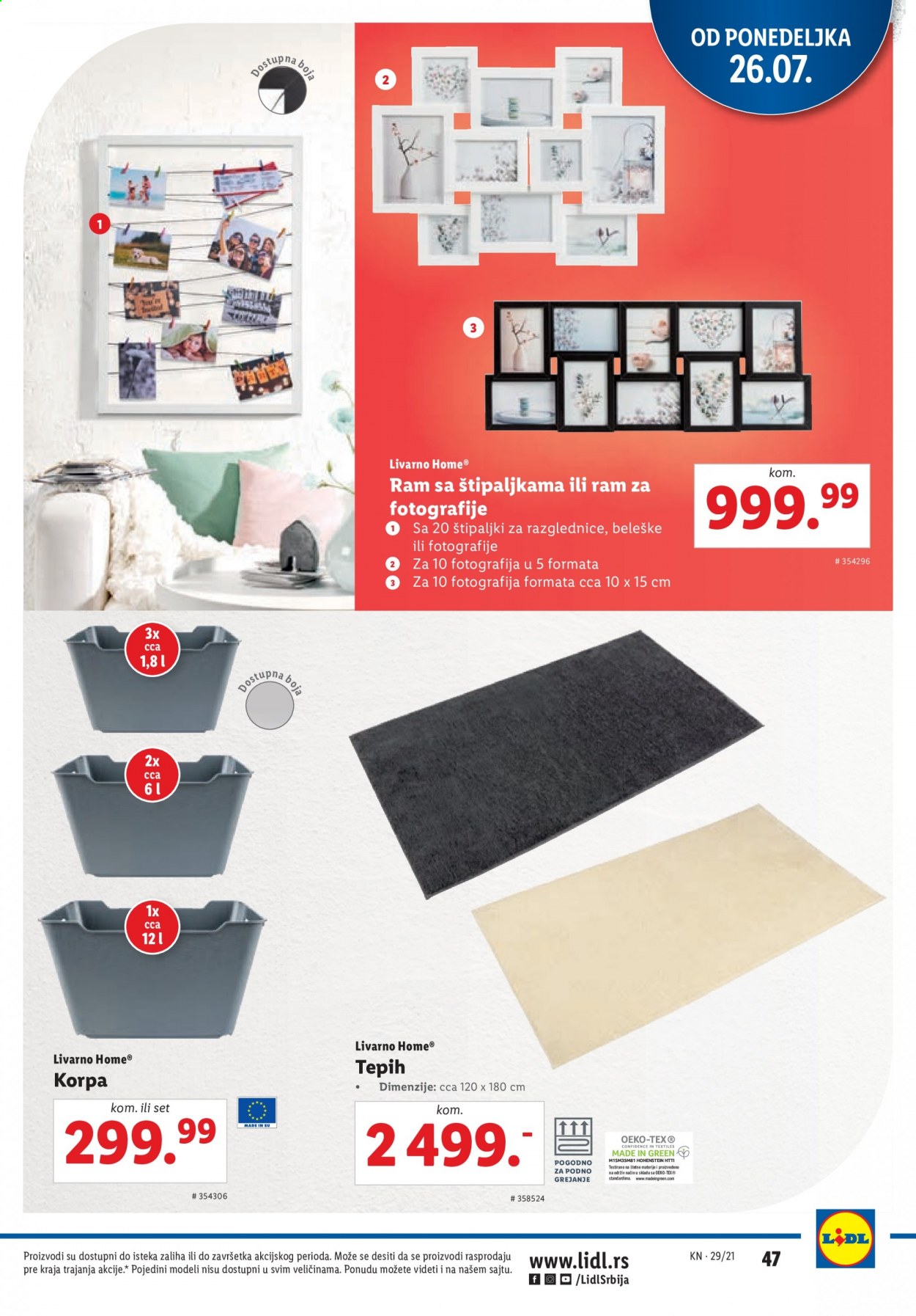 Lidl katalog - 22.07.2021 - 28.07.2021. Stranica 47