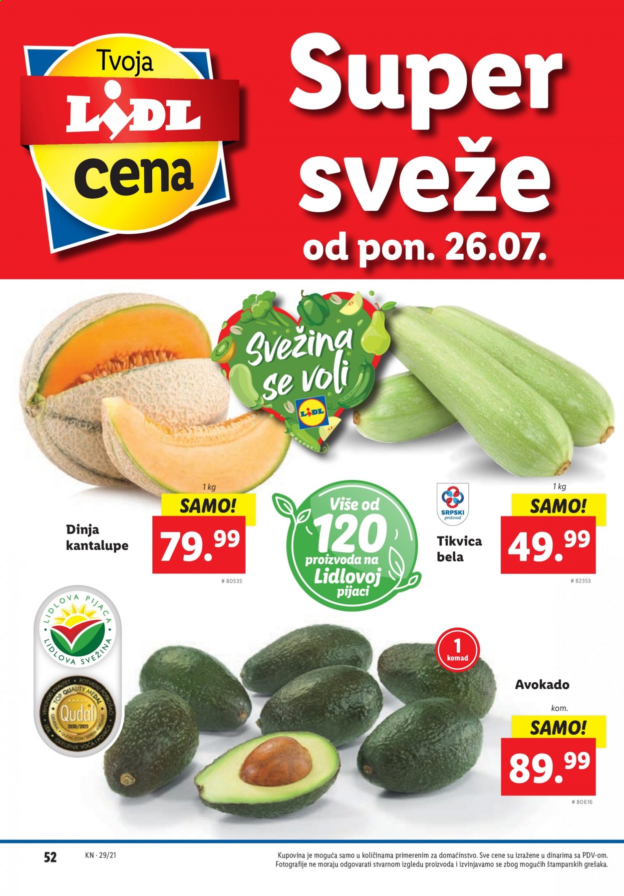 Lidl katalog - 22.07.2021 - 28.07.2021. Stranica 52
