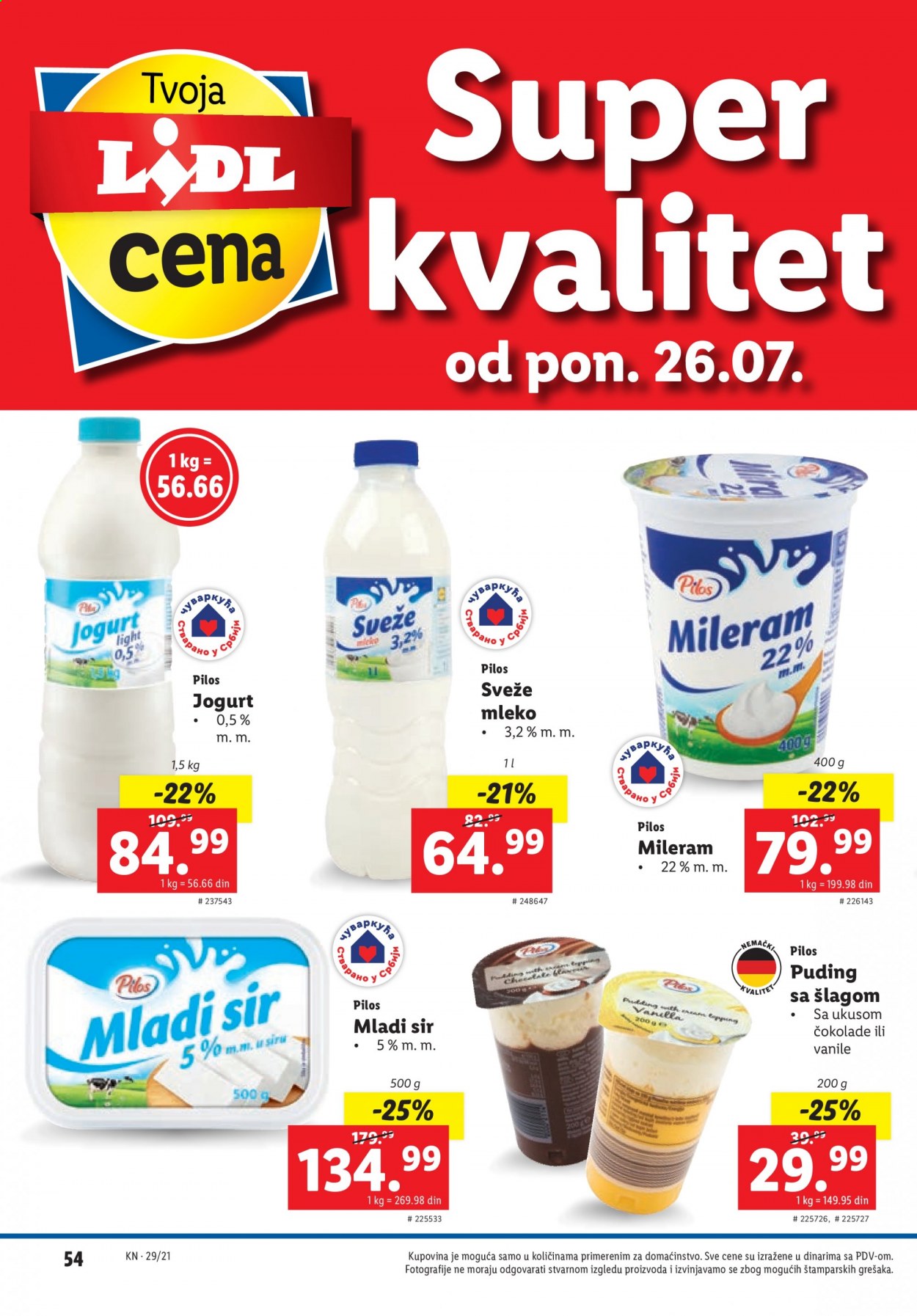 Lidl katalog - 22.07.2021 - 28.07.2021. Stranica 54