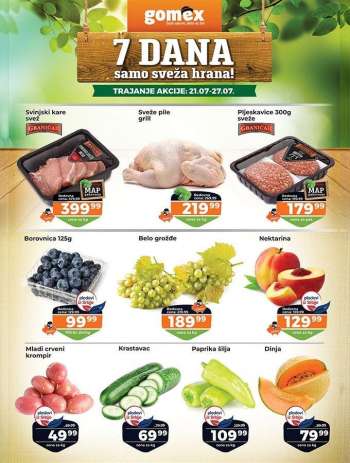 Gomex katalog - 21.07.2021 - 27.07.2021.
