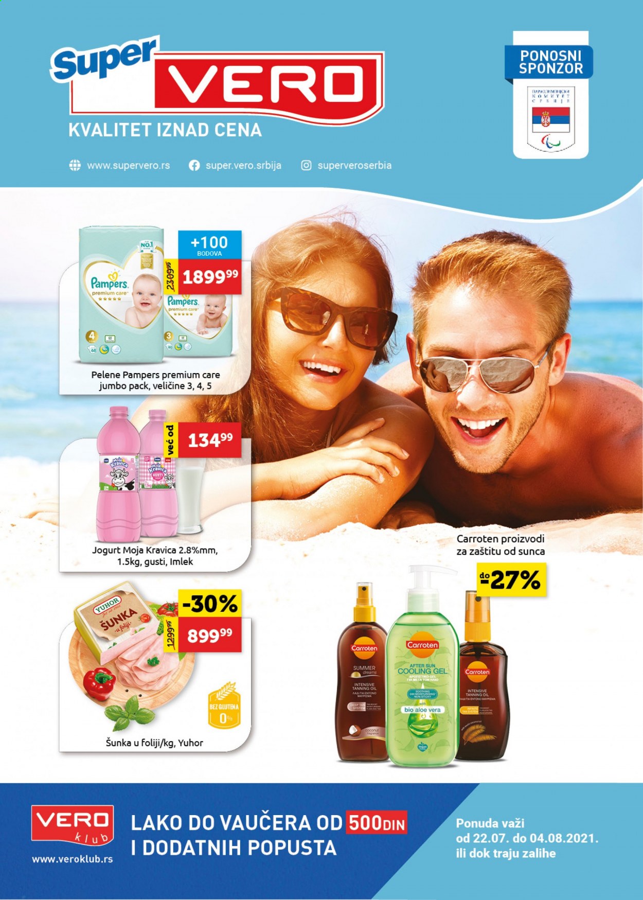 SuperVERO katalog - 22.07.2021 - 04.08.2021. Stranica 1