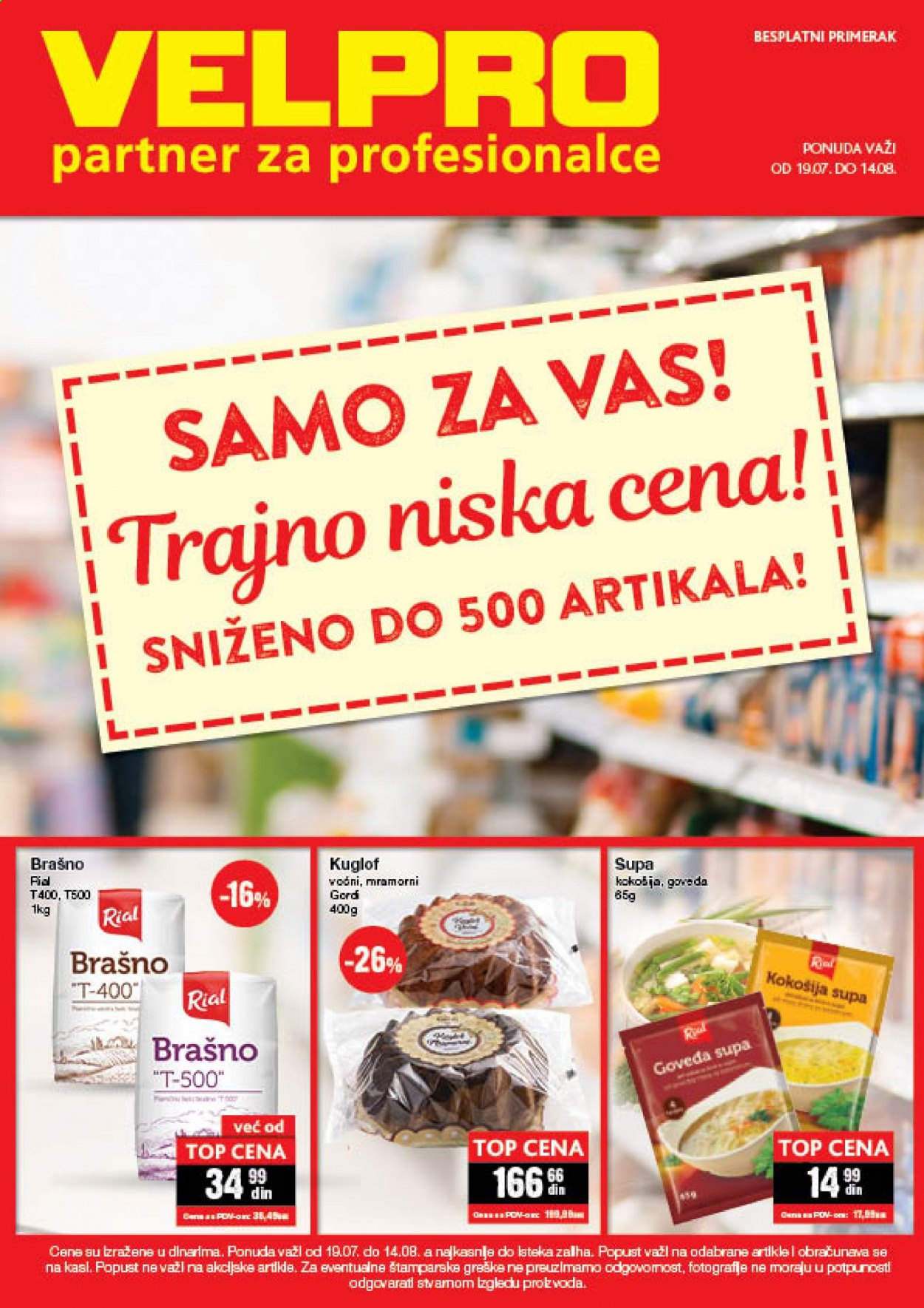 Velpro katalog - 19.07.2021 - 14.08.2021. Stranica 1