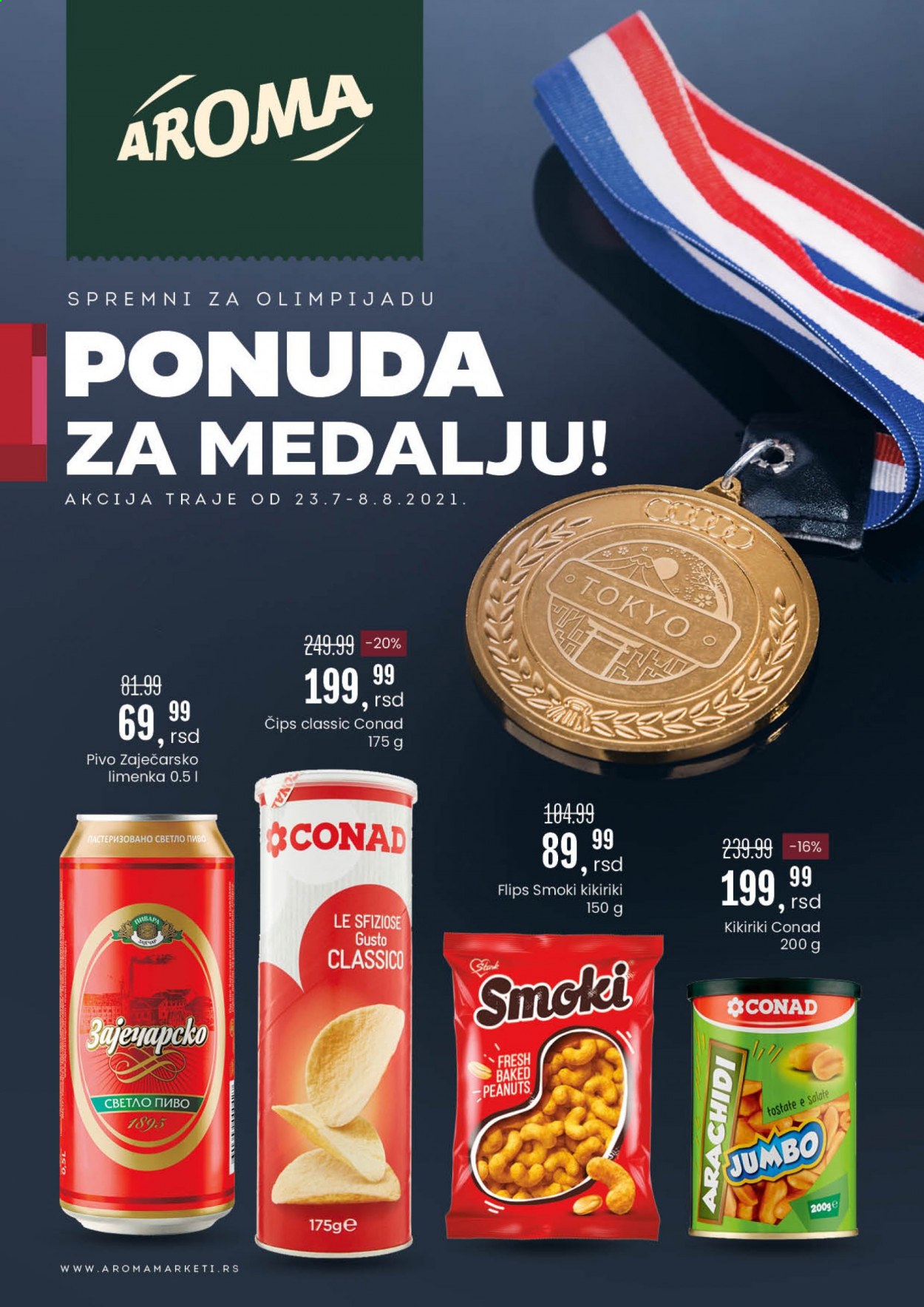 Aroma Market katalog - 23.07.2021 - 08.08.2021. Stranica 1