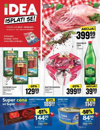 Idea katalog - 26.07.2021 - 08.08.2021.