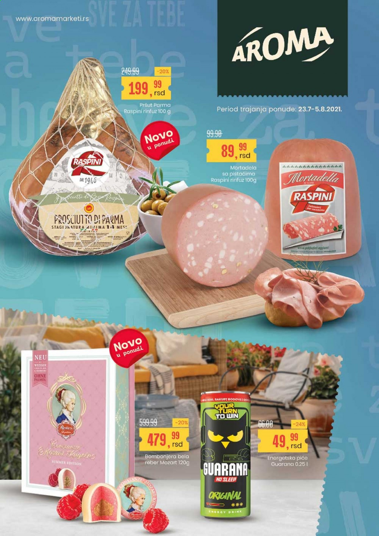 Aroma Market katalog - 23.07.2021 - 05.08.2021. Stranica 1