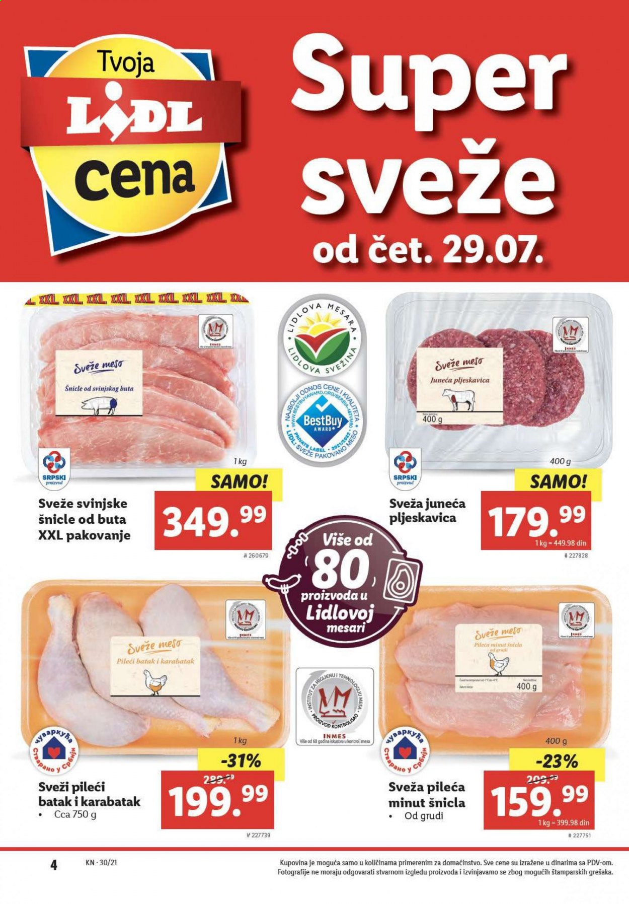Lidl katalog - 29.07.2021 - 04.08.2021. Stranica 4