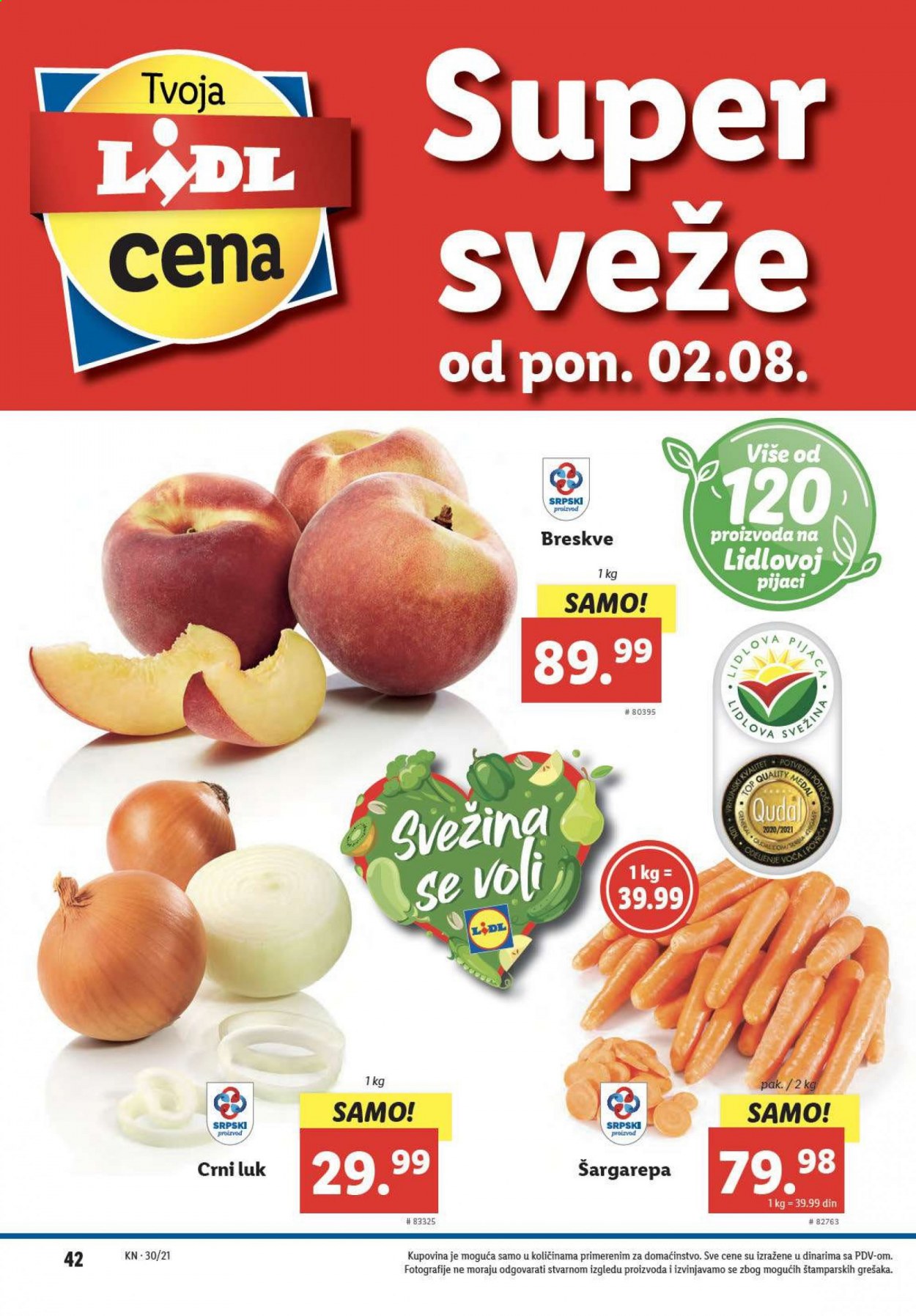 Lidl katalog - 29.07.2021 - 04.08.2021. Stranica 42