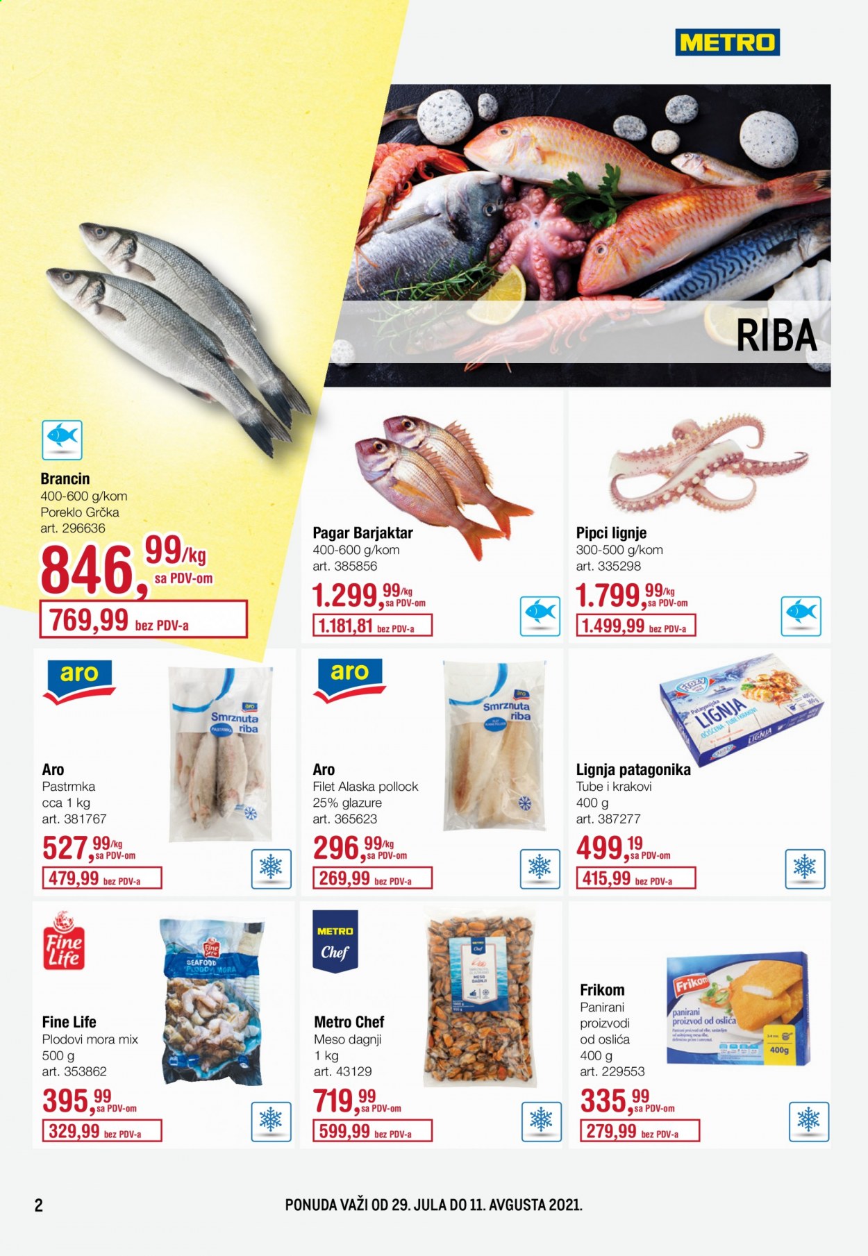 Metro katalog - 29.07.2021 - 11.08.2021. Stranica 2