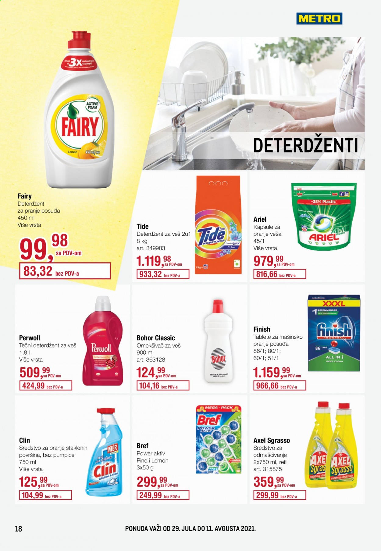 Metro katalog - 29.07.2021 - 11.08.2021. Stranica 18