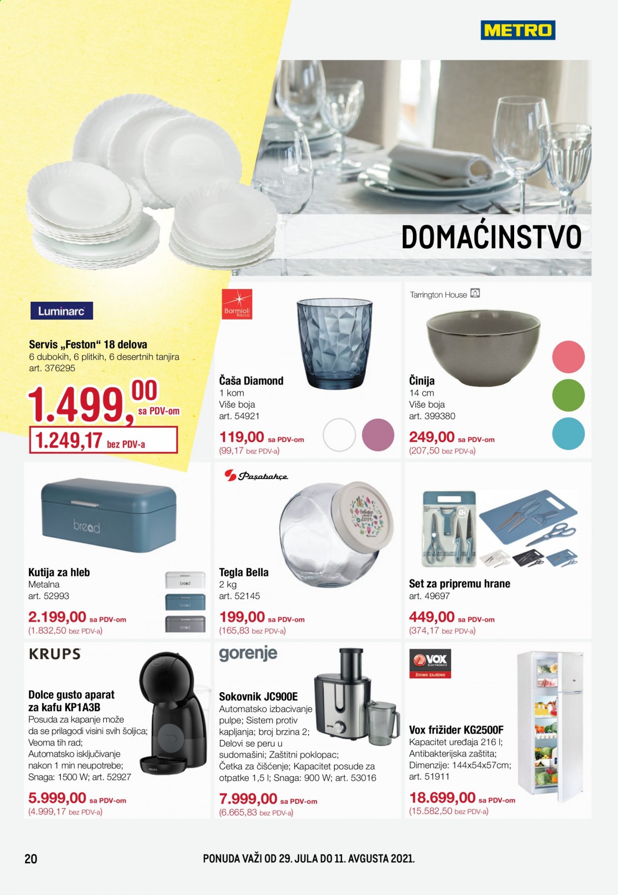 Metro katalog - 29.07.2021 - 11.08.2021. Stranica 20