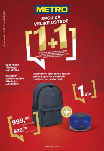 Metro katalog - 29.07.2021 - 11.08.2021.