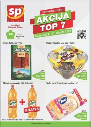Senta Promet katalog - 26.07.2021 - 01.08.2021.