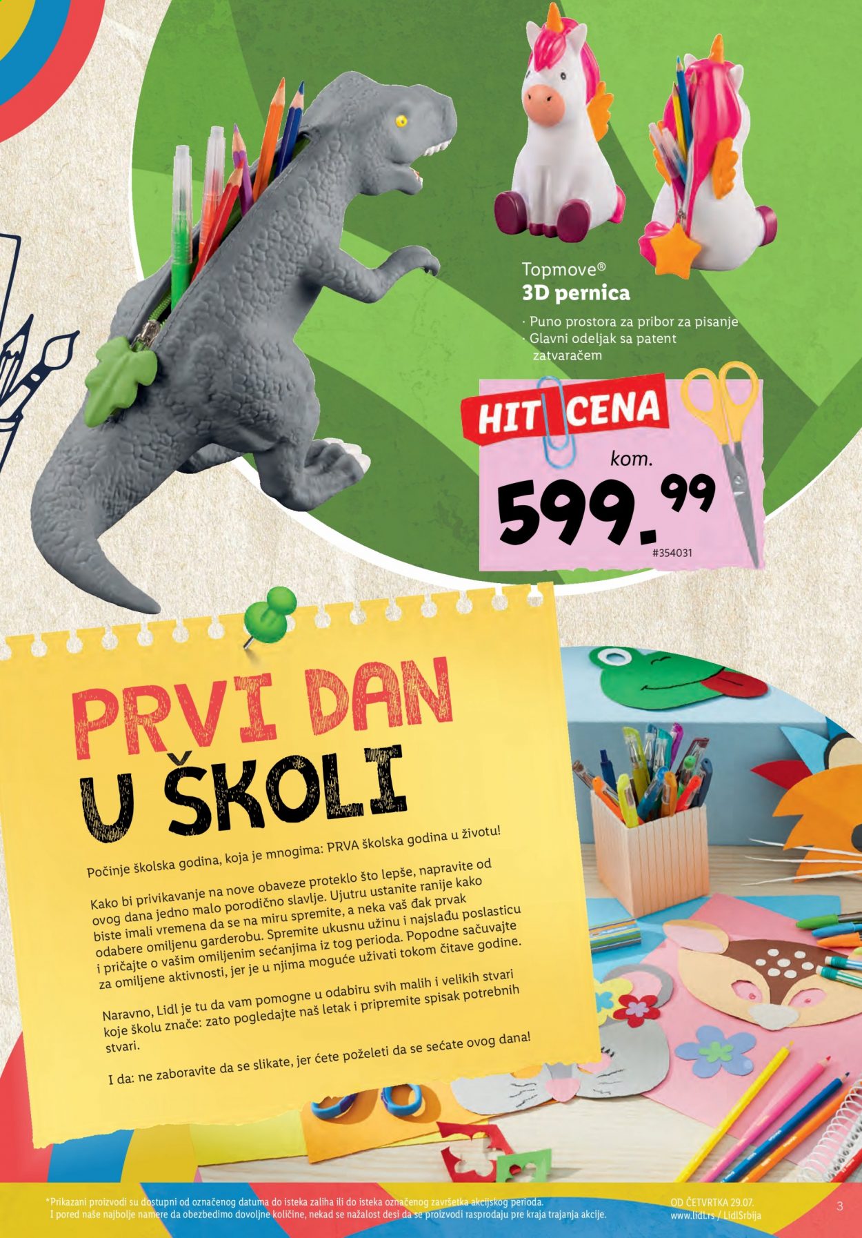 Lidl katalog. Stranica 3