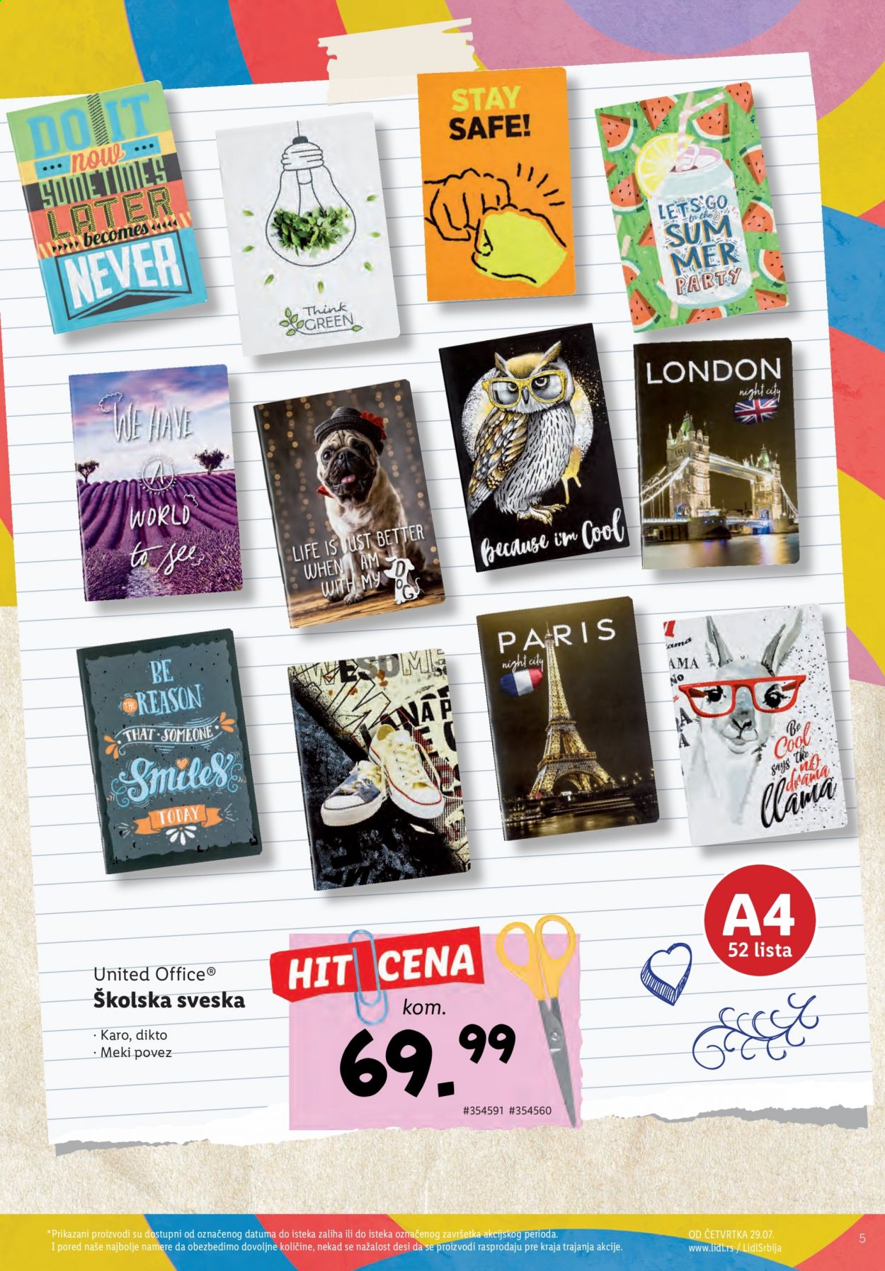 Lidl katalog. Stranica 5