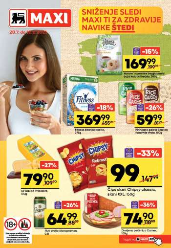 Maxi katalog - 28.07.2021 - 10.08.2021.