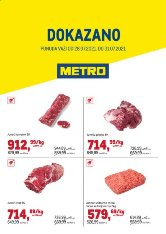 Metro katalog - 28.07.2021 - 31.07.2021. Stranica 1