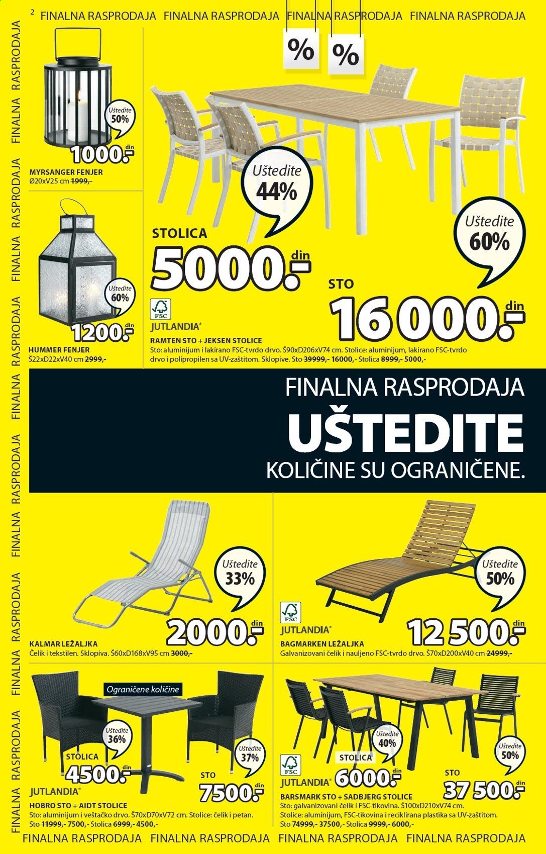 JYSK katalog - 29.07.2021 - 11.08.2021. Stranica 2