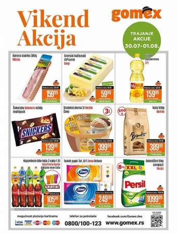 Gomex katalog - 30.07.2021 - 01.08.2021.