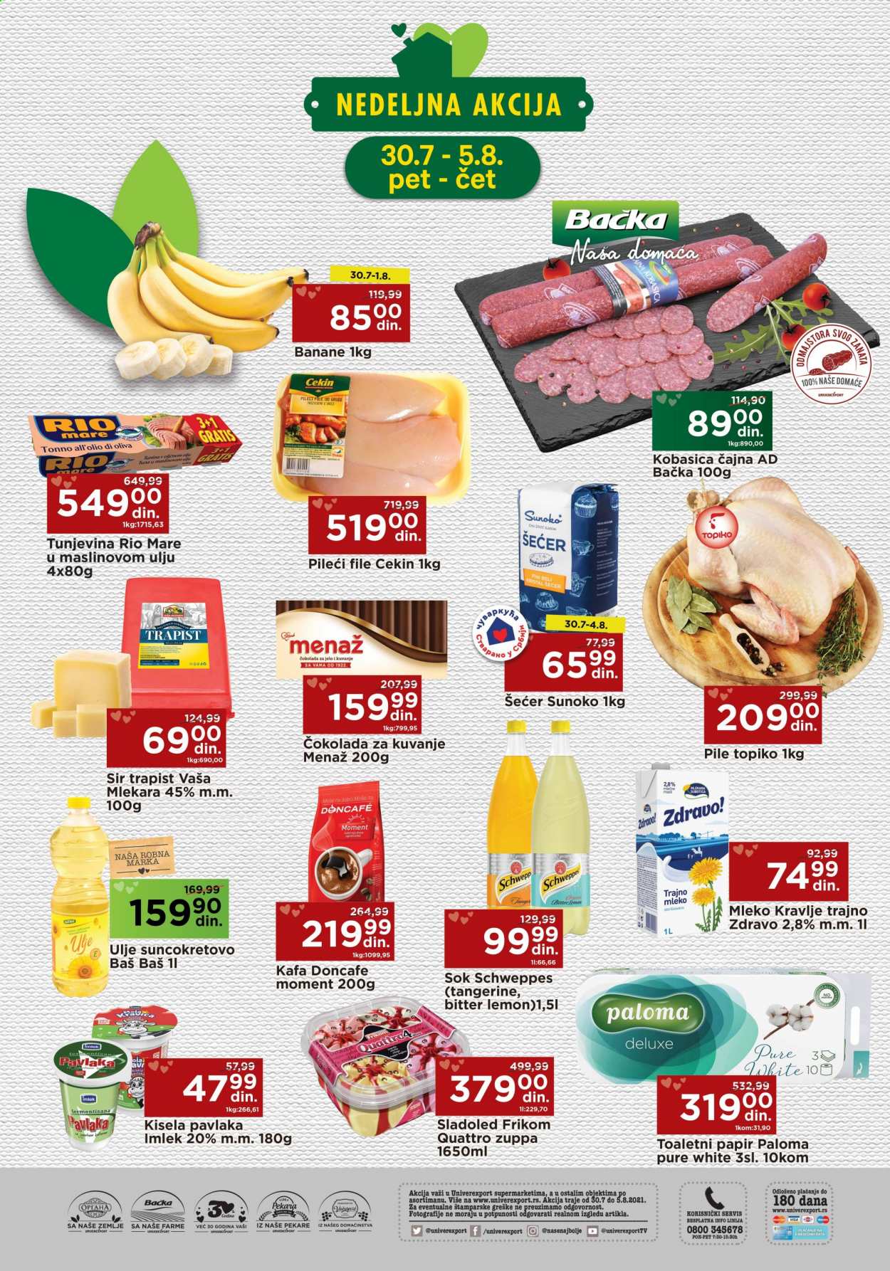Univerexport katalog - 30.07.2021 - 05.08.2021. Stranica 1