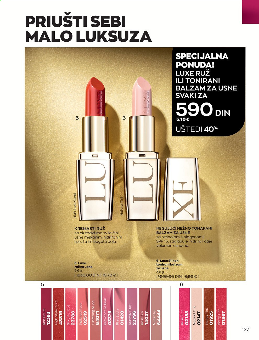 Avon katalog - 01.08.2021 - 31.08.2021. Stranica 127