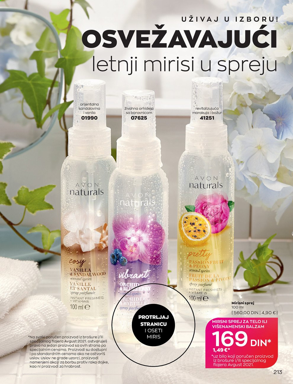 Avon katalog - 01.08.2021 - 31.08.2021. Stranica 213
