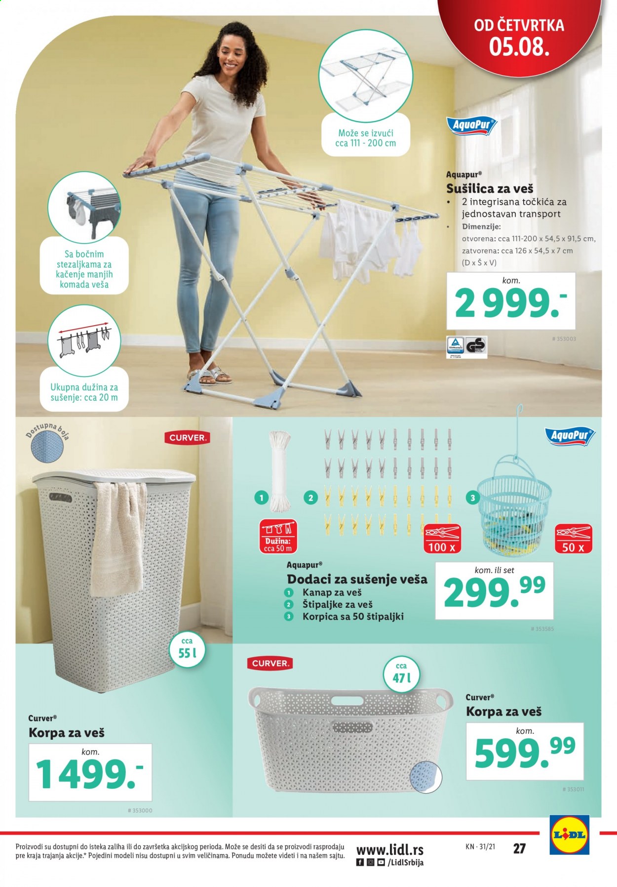 Lidl katalog - 05.08.2021 - 11.08.2021. Stranica 27