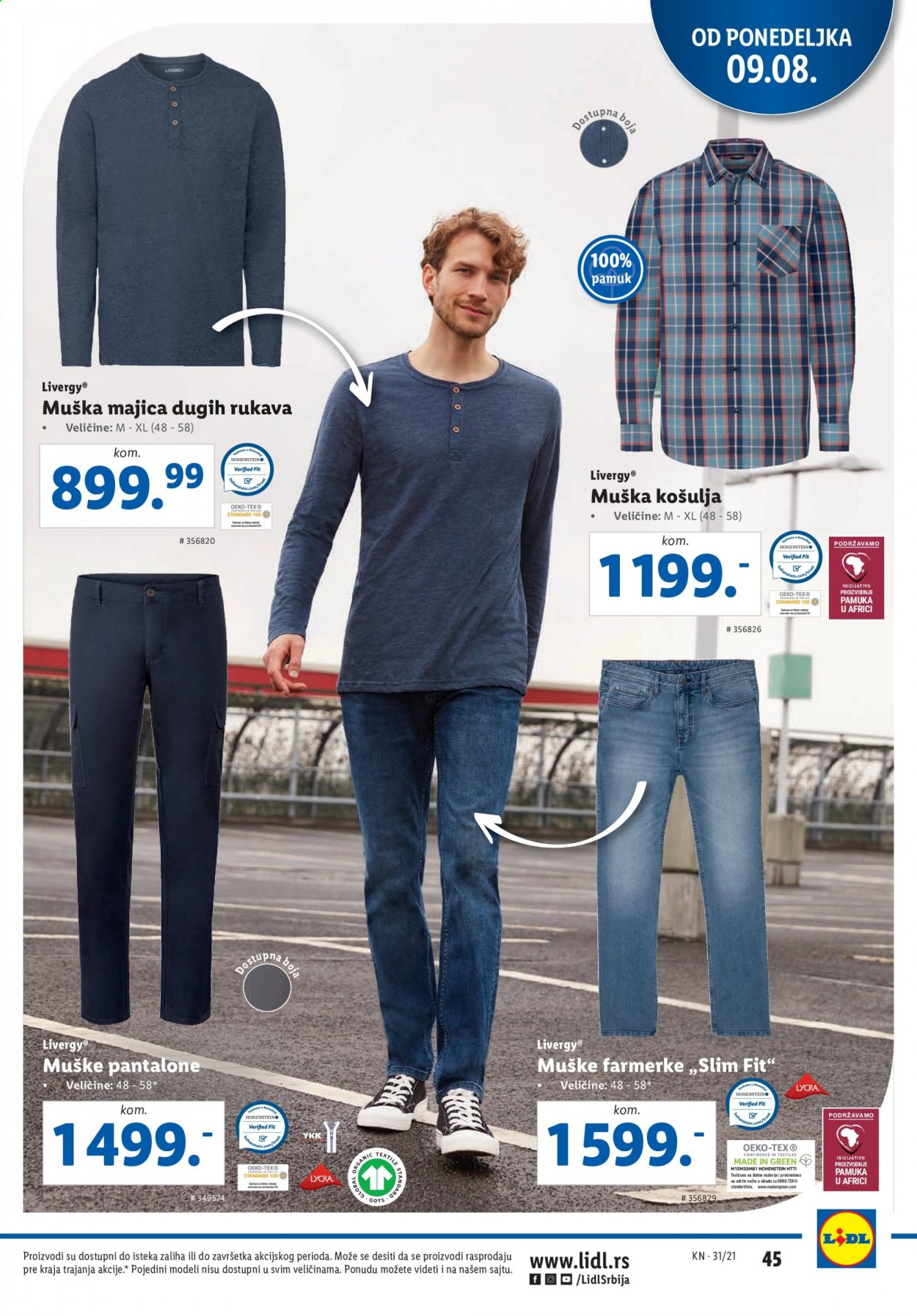 Lidl katalog - 05.08.2021 - 11.08.2021. Stranica 45