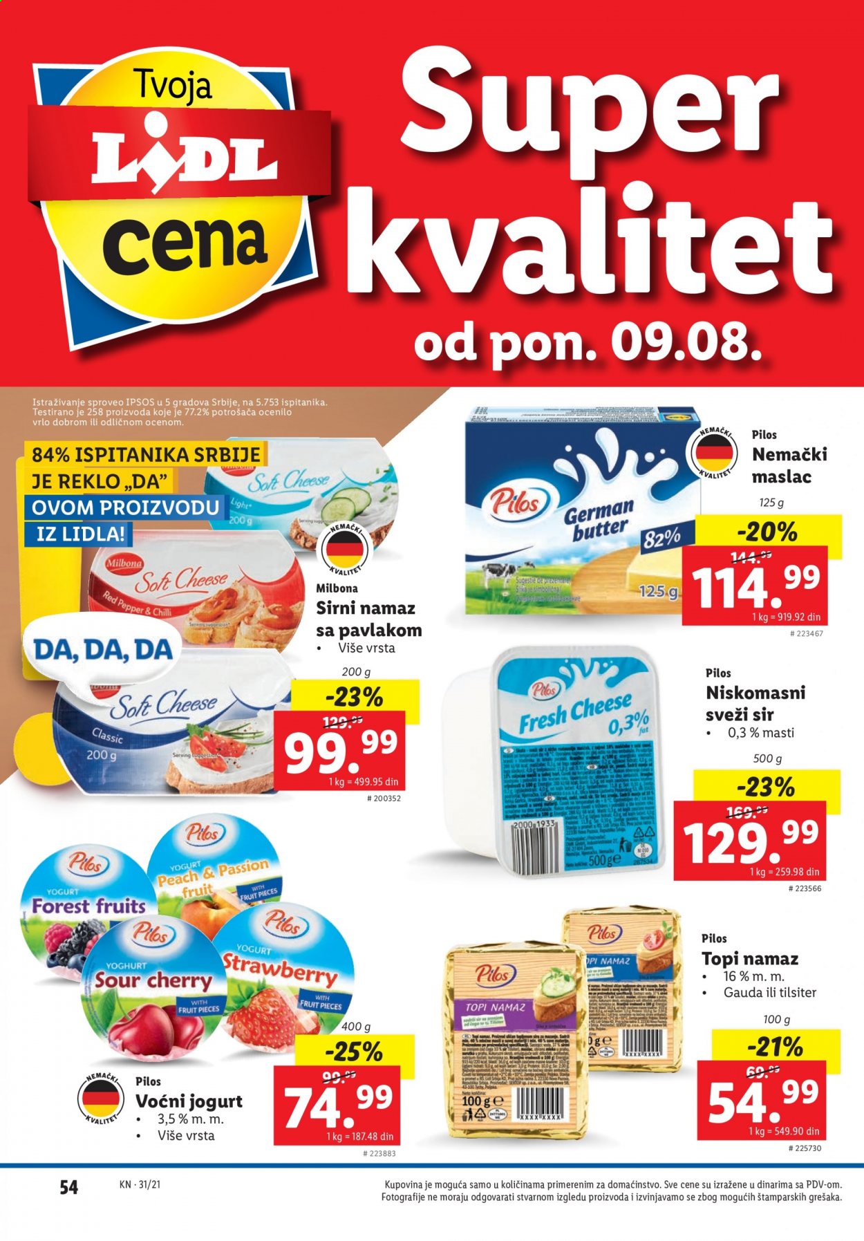 Lidl katalog - 05.08.2021 - 11.08.2021. Stranica 54