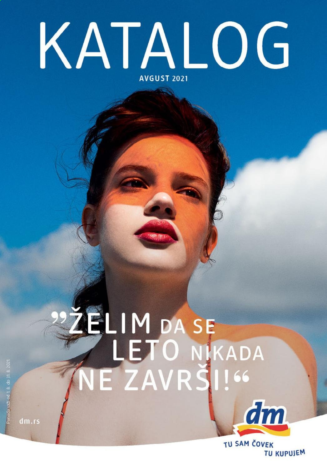dm drogerie katalog - 01.08.2021 - 31.08.2021. Stranica 1