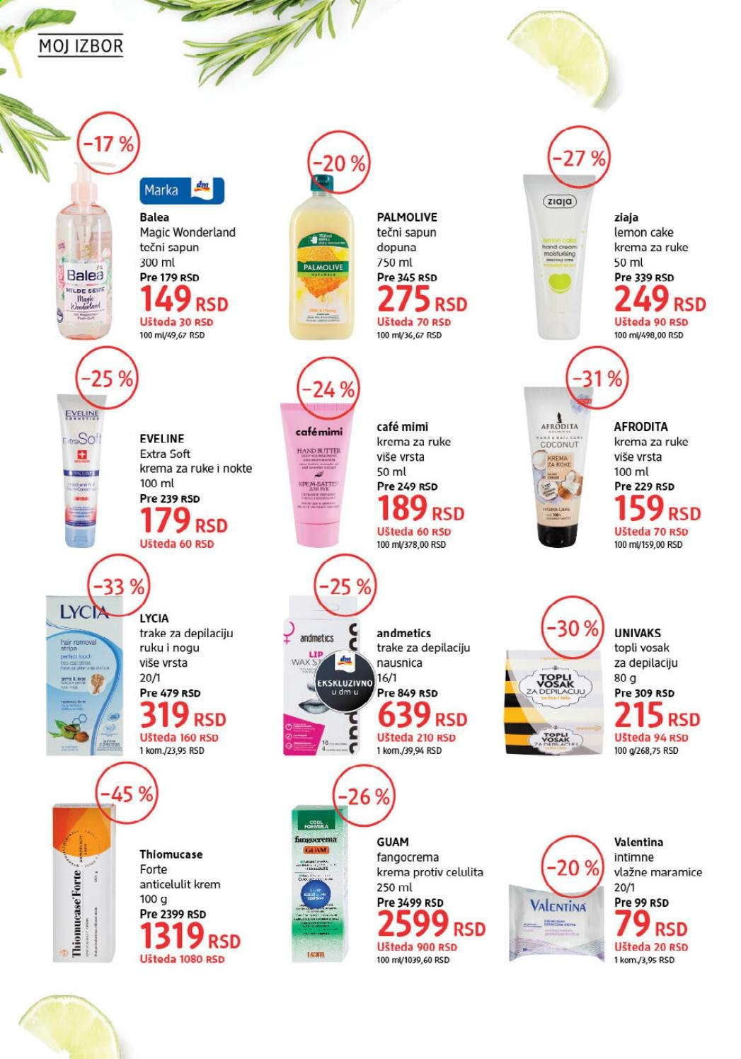 dm drogerie katalog - 01.08.2021 - 31.08.2021. Stranica 26