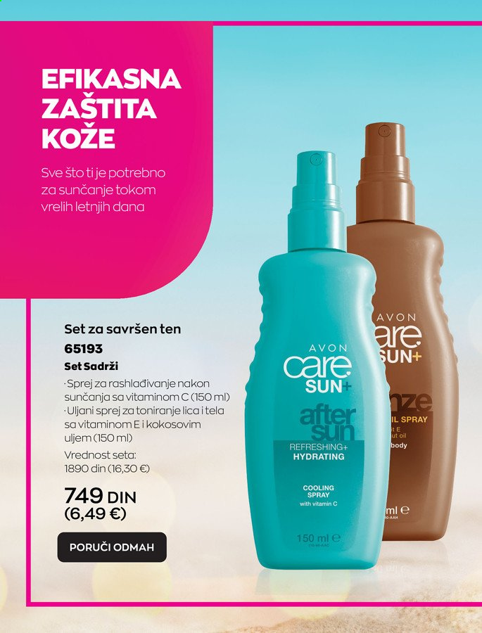 Avon katalog. Stranica 8