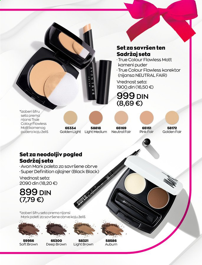 Avon katalog. Stranica 15