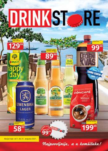 Drink Store katalog - 01.08.2021 - 31.08.2021.